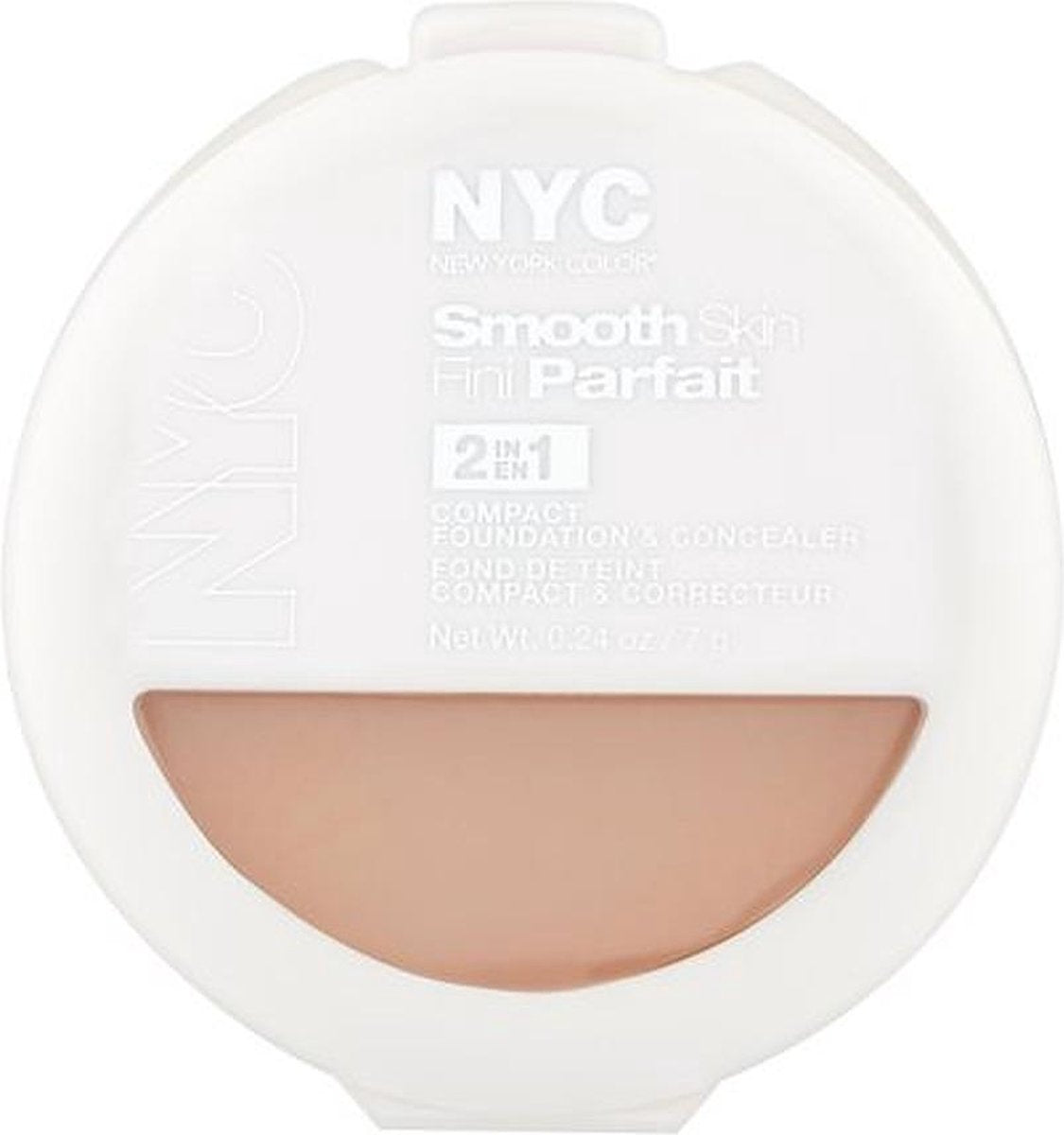 Nyc Smooth Skin 2in1 Foundation And Concealer 002 Light