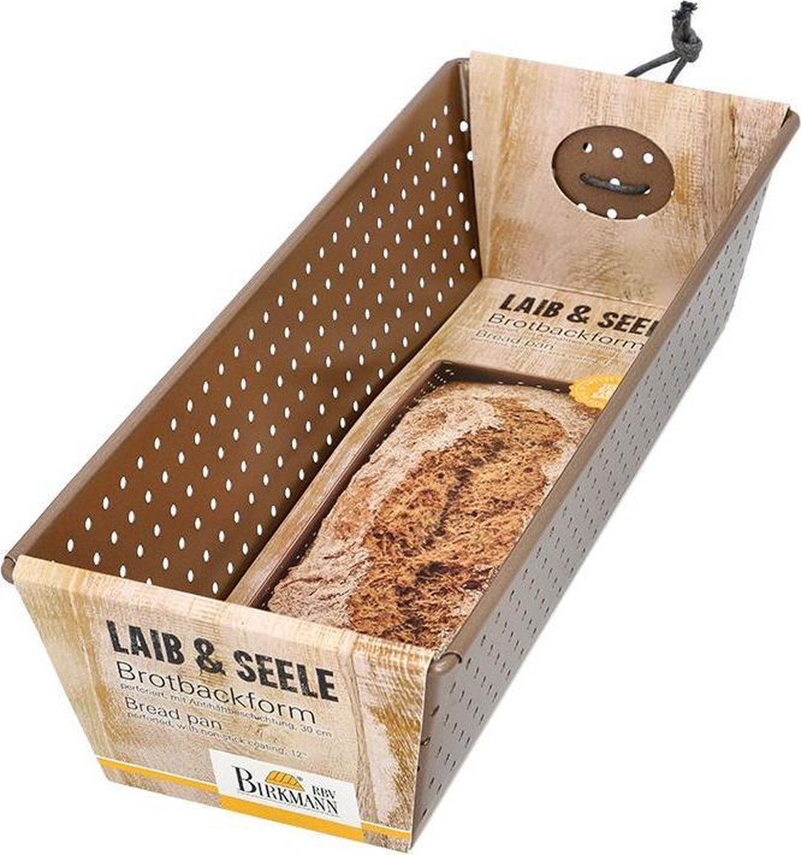 Birkmann - Brood bakvorm- geperforeerd - 30cm