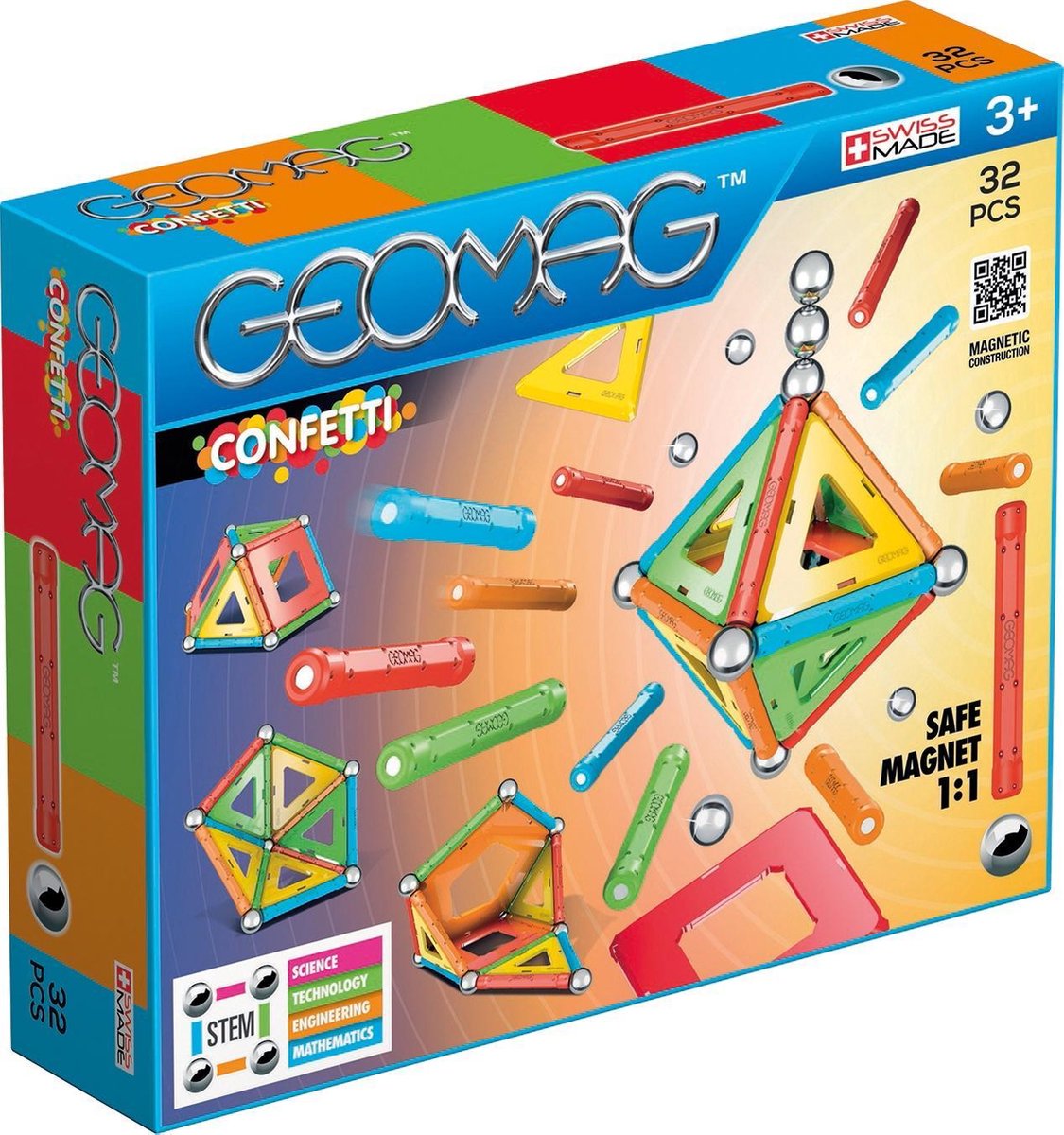 Geomag Confetti 32 delig