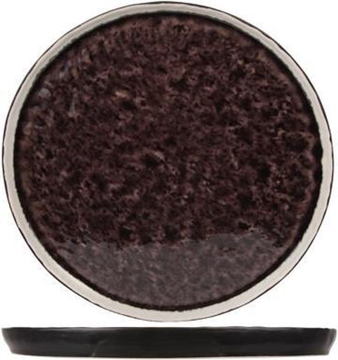 Cosy&Trendy Laguna Dinerbord - Ø 27 Cm - Paars - Set-4