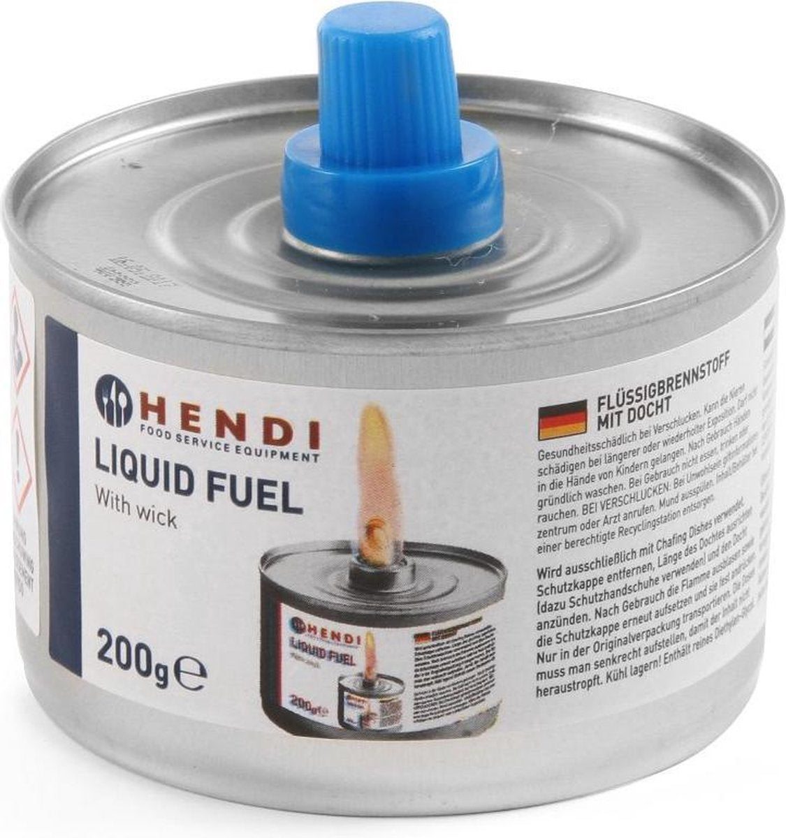 Hendi Brandvloeistof met Lont +/- 6 uur ( 6 Stuks )