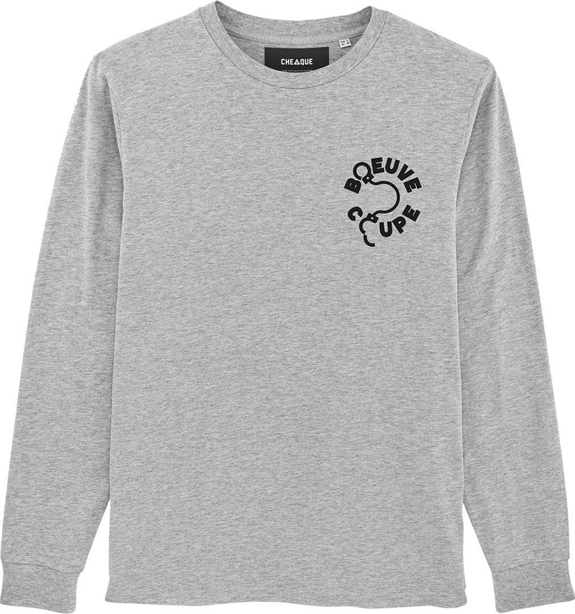 BOEUVECOUPE GEBOEID T-SHIRT LANGE MOUW