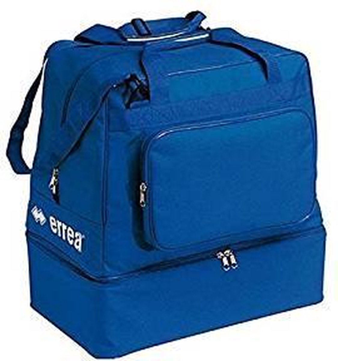 Sporttas Errea - Basics Medium - Met schoenenvak - Met schouderband - Kobalt Blauw