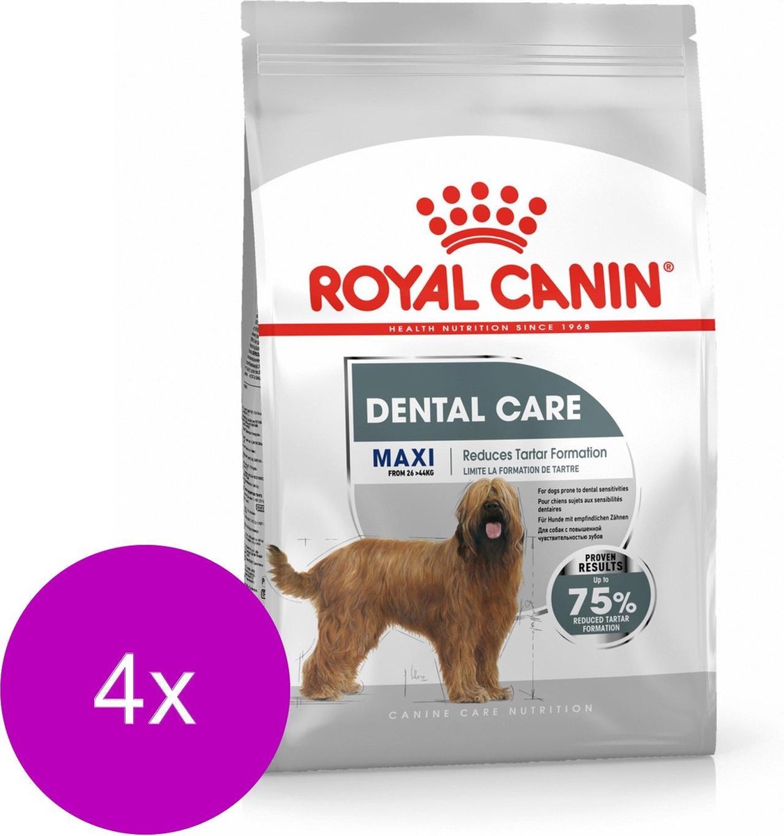 Royal Canin Ccn Dental Care Maxi - Hondenvoer - 4 x 3 kg