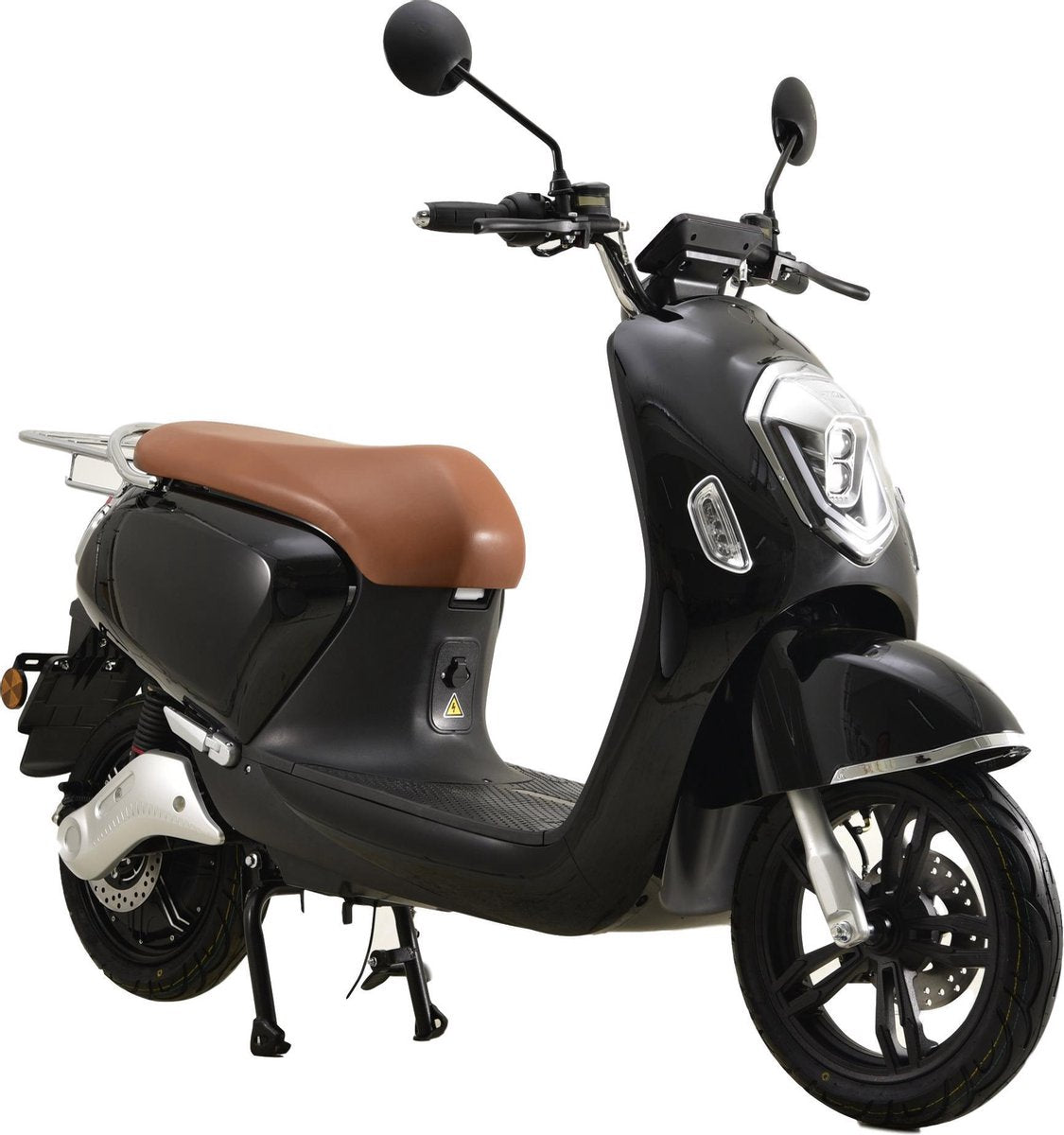 ELEKTRISCHE SCOOTER Q CRYSTAL E-SCOOTER ZWART 3000W BOSCH MOTOR 60V 20AH 25KM (SNOR) **TOP MODEL**