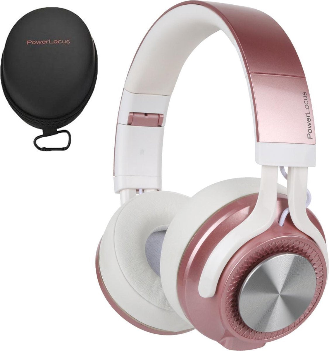 PowerLocus P3 draadloze Over-Ear Koptelefoon P3 Inklapbaar - Bluetooth - Met microfoon