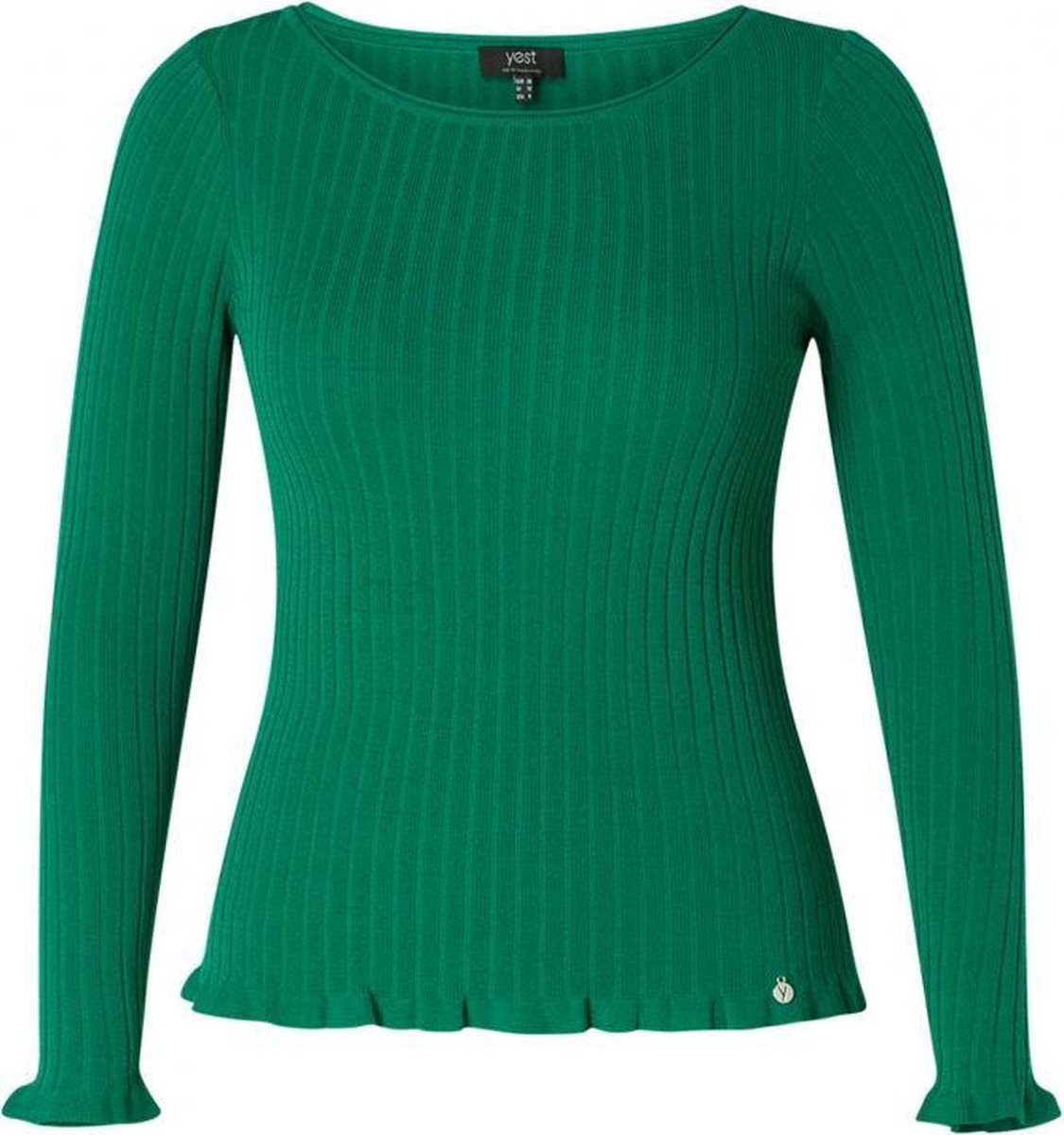 YESTA Havin Trui - Bright Green - maat 0(46)