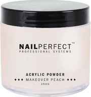 Nail Perfect Premium Acrlylic Powder Makeover Peach 250gr