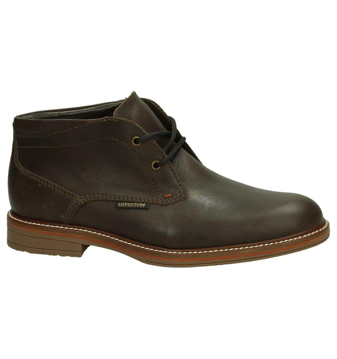 Mephisto - Walfred Kansas - Bottines met veter - Heren - Maat 44 - Bruin - 2051 -Dark Brown