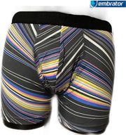 Embrator 2-pack mannen Boxershort overall print strepen maat XL