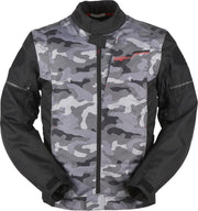 Furygan Riley Black Camo Textile Motorcycle Jacket M