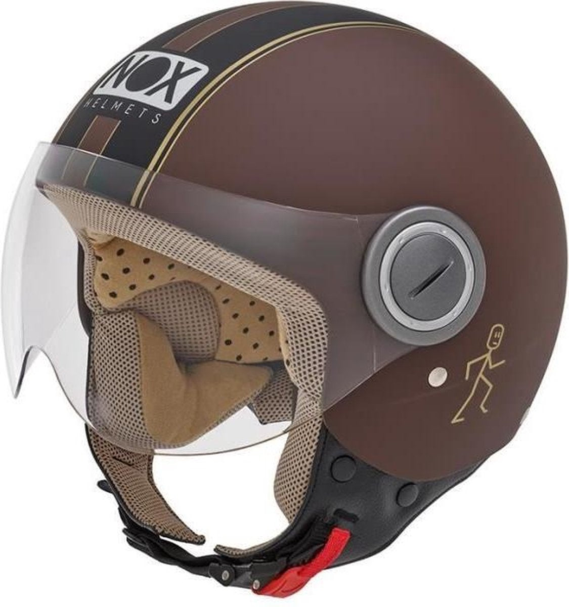 Bruine jethelm S = 55-56 cm