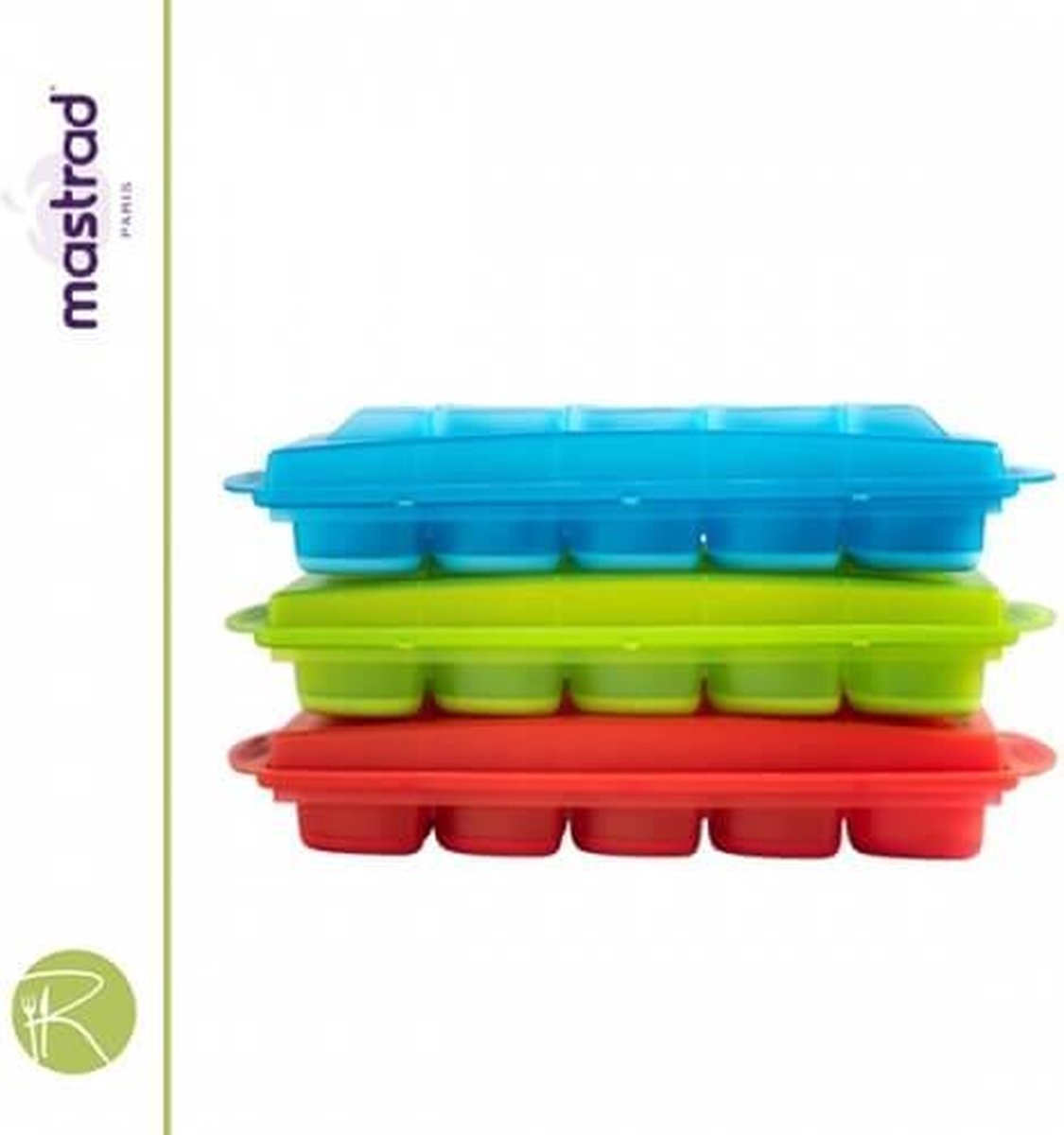 ijsblokjes trays - Mastrad - Bar en Cocktail Ijsblokjes Trays - Mastrad - Bar En Cocktail - set van 6
