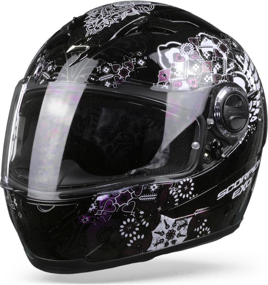Scorpion EXO-490 Divina Black Chameleon Full Face Helmet M
