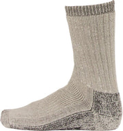 2-Pack Dikke Wollen Thermosokken met Badstof Voering S5 - Unisex - Grijs - Maat 46-48