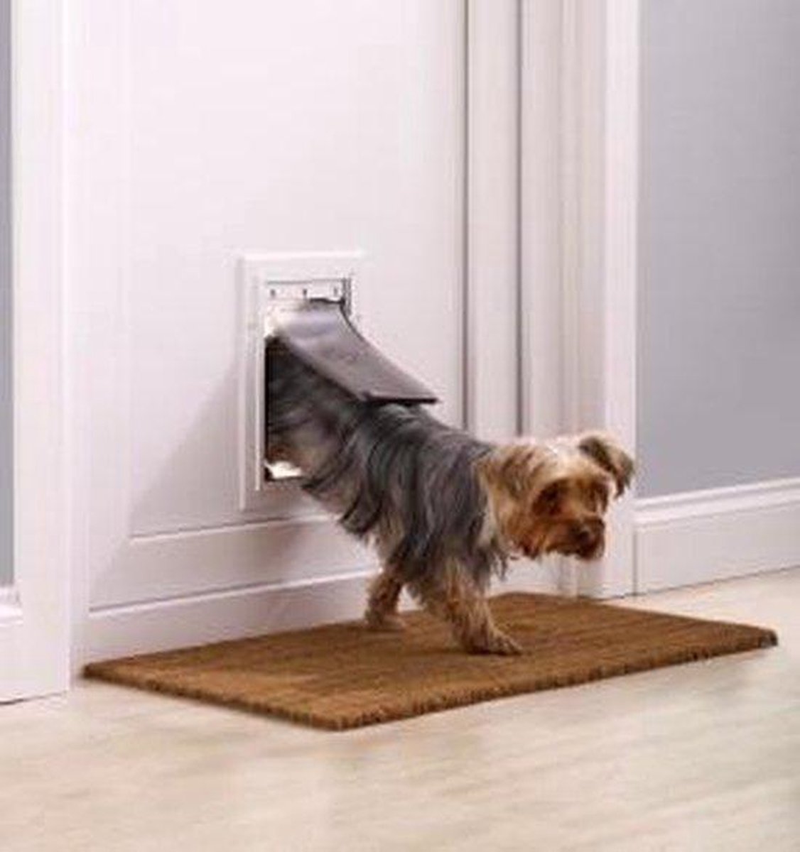 Staywell® 600 Aluminium kattenluik huisdierluik - Small - Wit