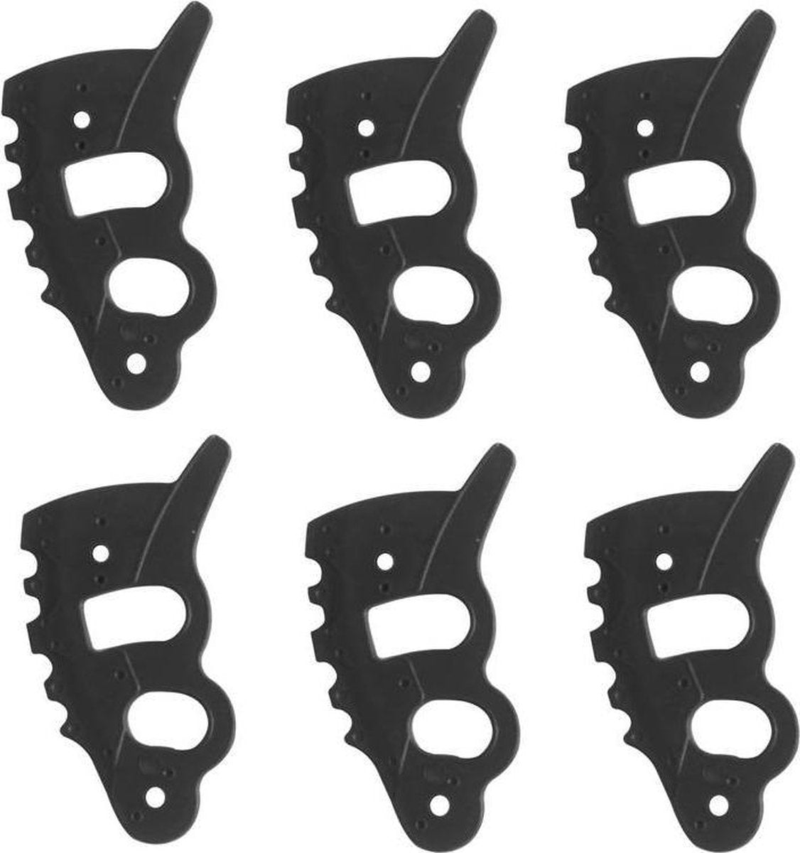 Zipper Reservemessen 6 stuks voor ZI-BR3