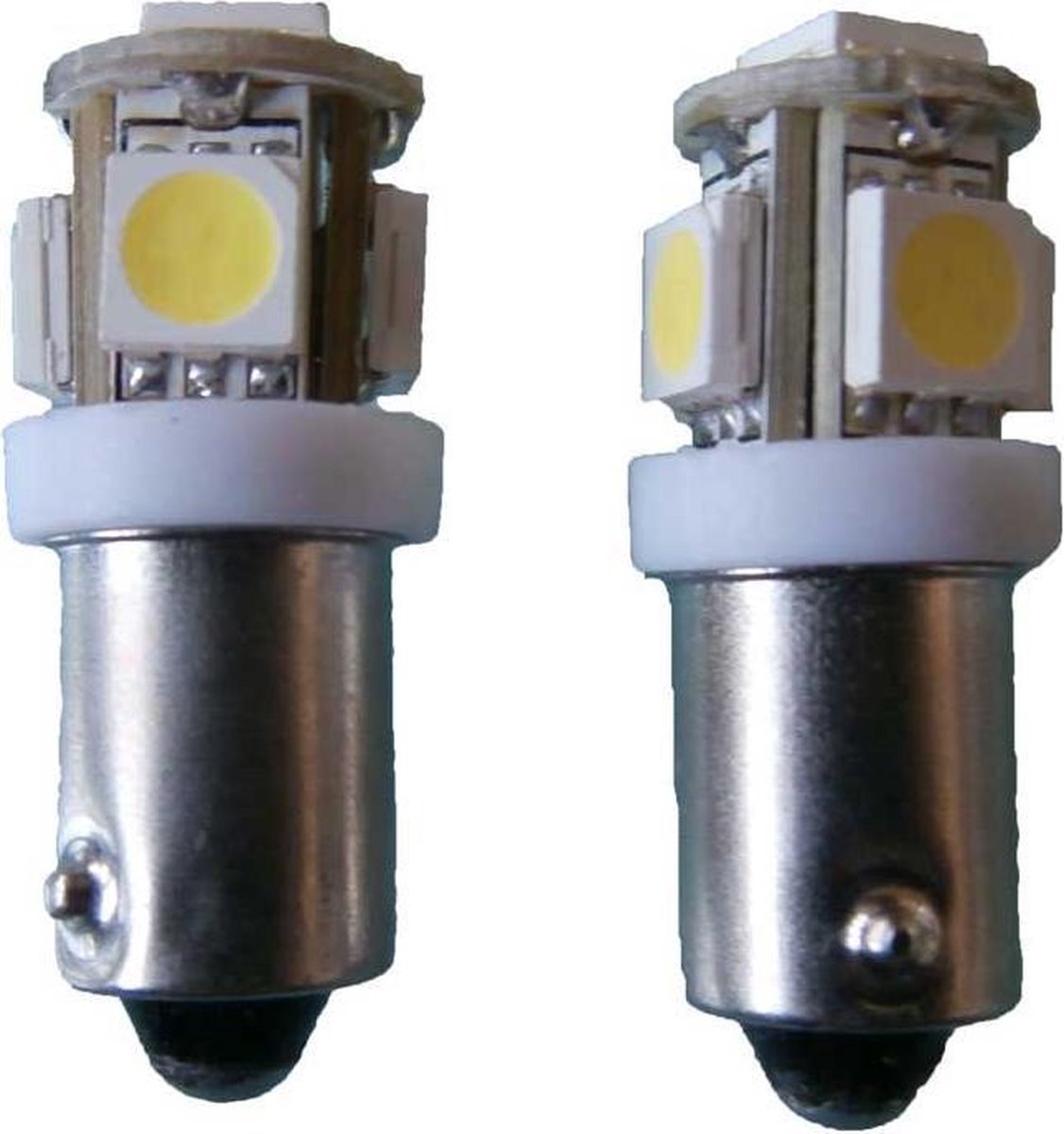 24v 5 SMD LED BA9s - wit binnenverlichting