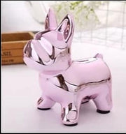 Spaarpot Franse Bulldog  Roze