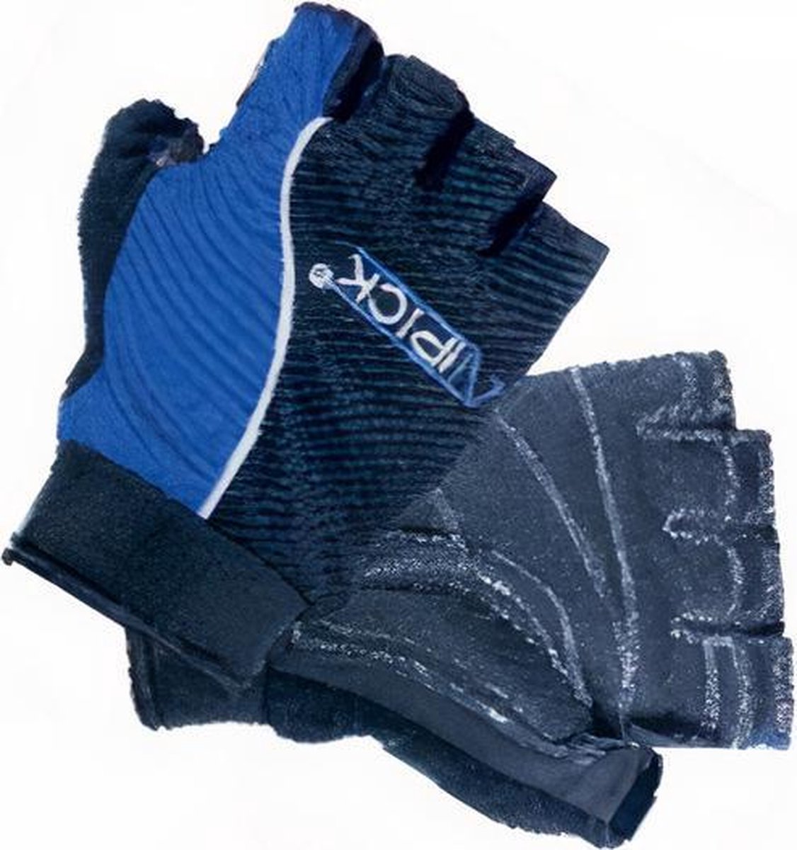 Atipick Fitnesshandschoenen Hook Polykatoen Blauw Maat Xl