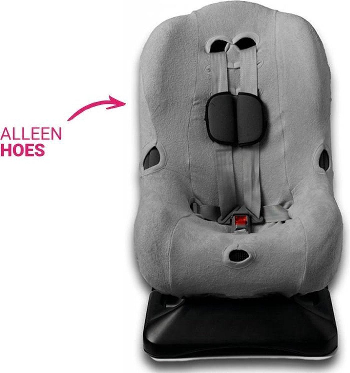 Briljant Baby autostoelhoes badstof – groep 1+ - Grijs