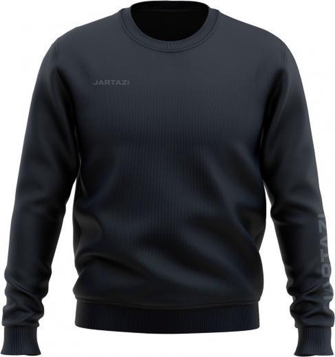 Jartazi Sweater Premium Crewneck Junior Katoen Zwart Maat 122/128
