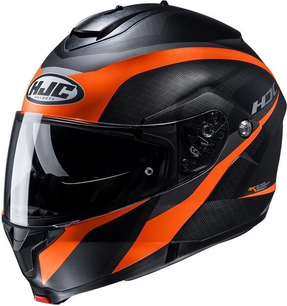 HJC C91 Taly - Mat Zwart / Grijs