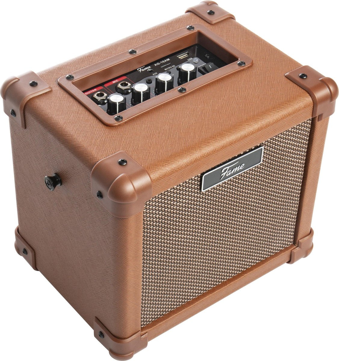 Combo's voor akoestische gitaarversterkers - Fame AG-10AM Battery Amplifier (Electro-Acoustic Guitar)