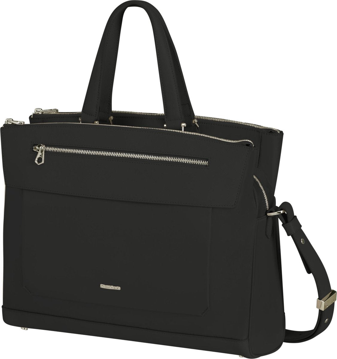 Samsonite Laptopschoudertas - Zalia 2.0 Bailhandle 3 vakken 14.1 inch Black