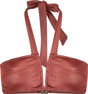 Sapph Beach Acadia Koper - Bandeau / Softcup Bikinitop Maat: 75E