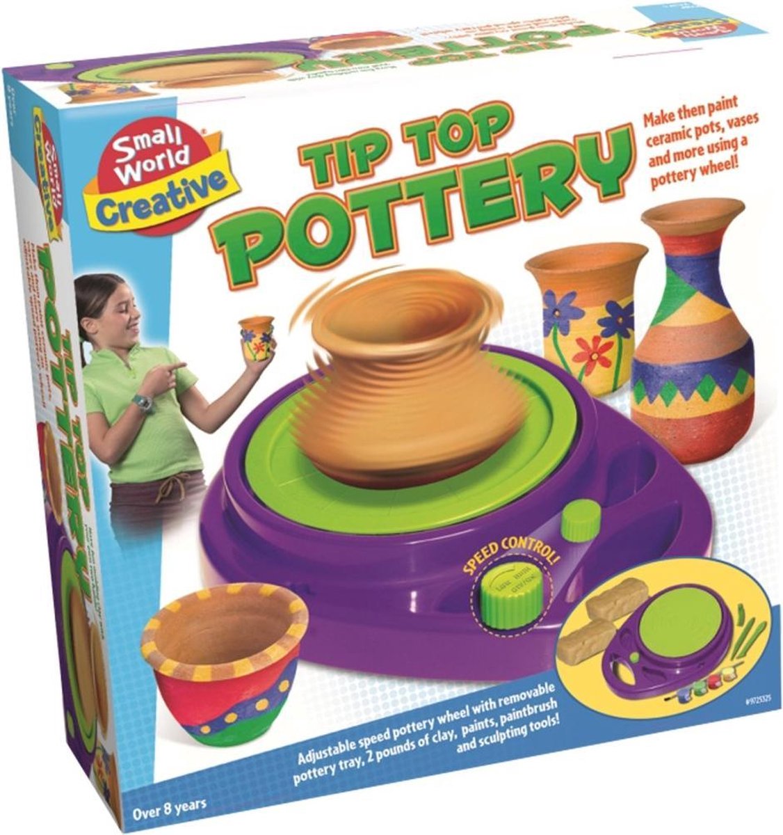Creative Pottenbakkersschijf Op Batterijen