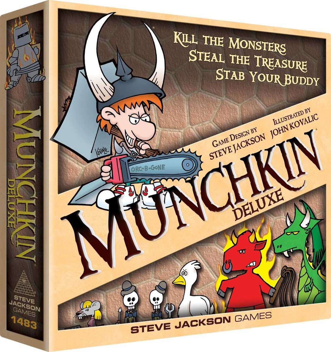 Munchkin Deluxe - Engelstalig Bordspel