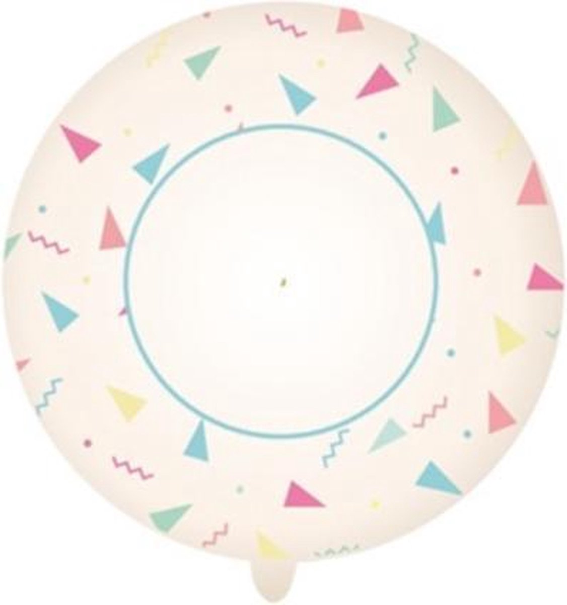 Tib Folieballon X4 Led 65 Cm Wit