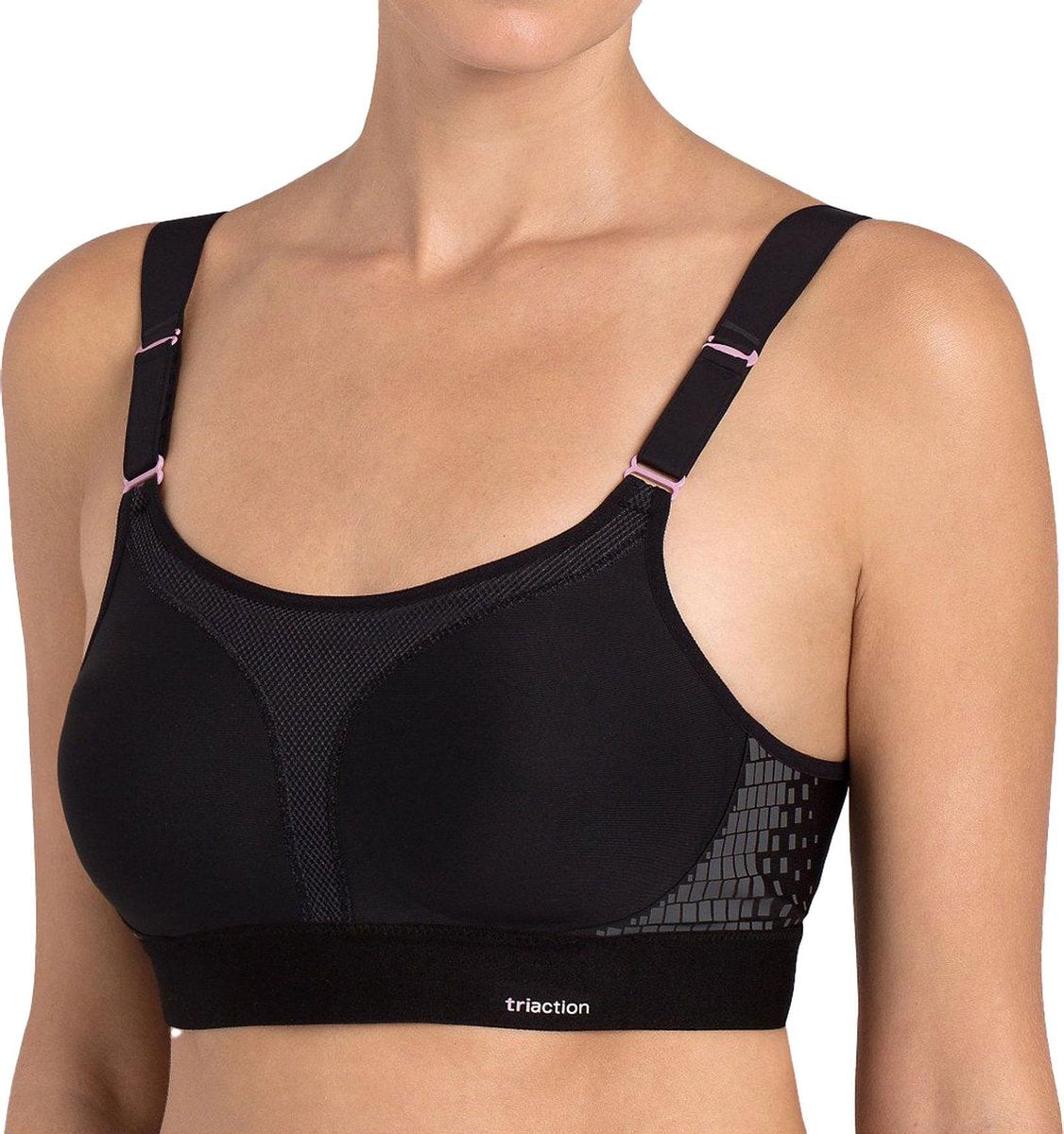 Triumph Triaction Extreme Lite  Sportbeha - Maat 80D - Vrouwen - zwart