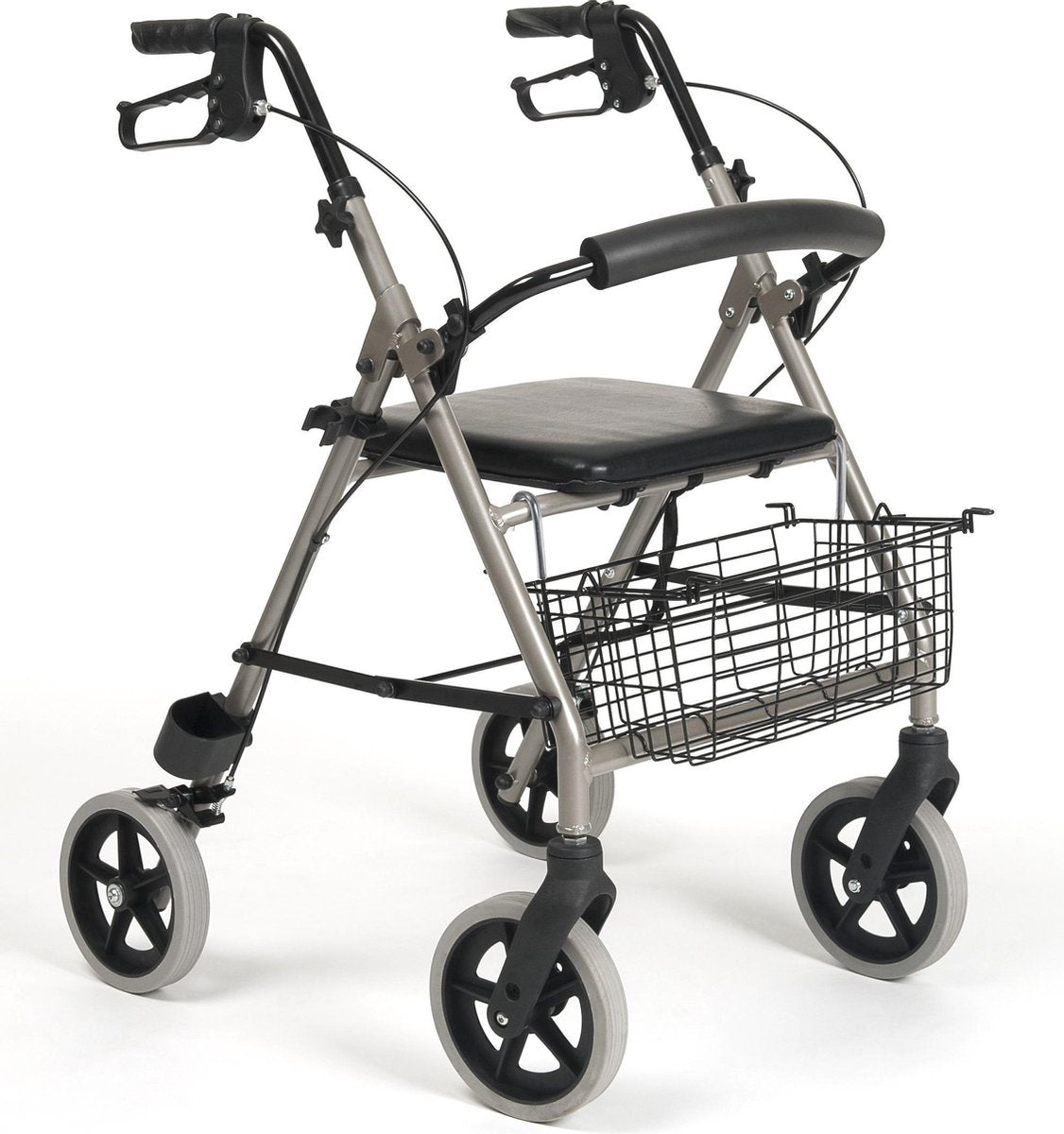Vermeiren Eco Light ll Rollator | inclusief stokhouder en mandje
