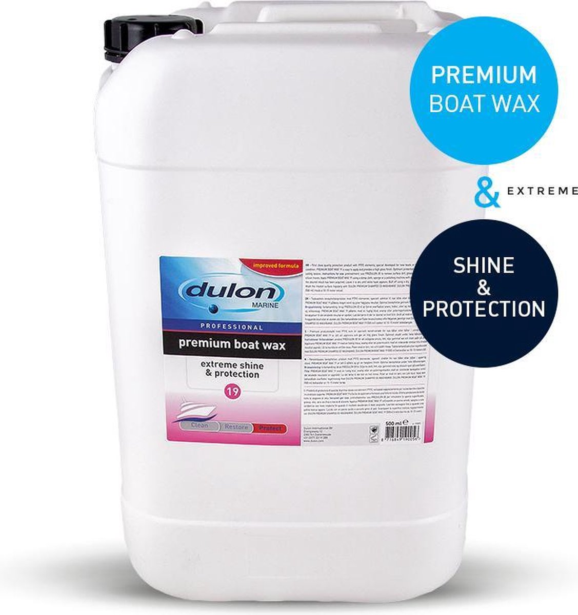 Premium Boat Wax | Dulon Marine | Extreme Shine & Protection 25 Liter