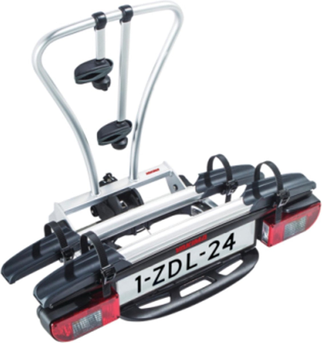 Yakima Fietsendrager Justclick 2 Voor 2 Fietsen Zwart/zilver