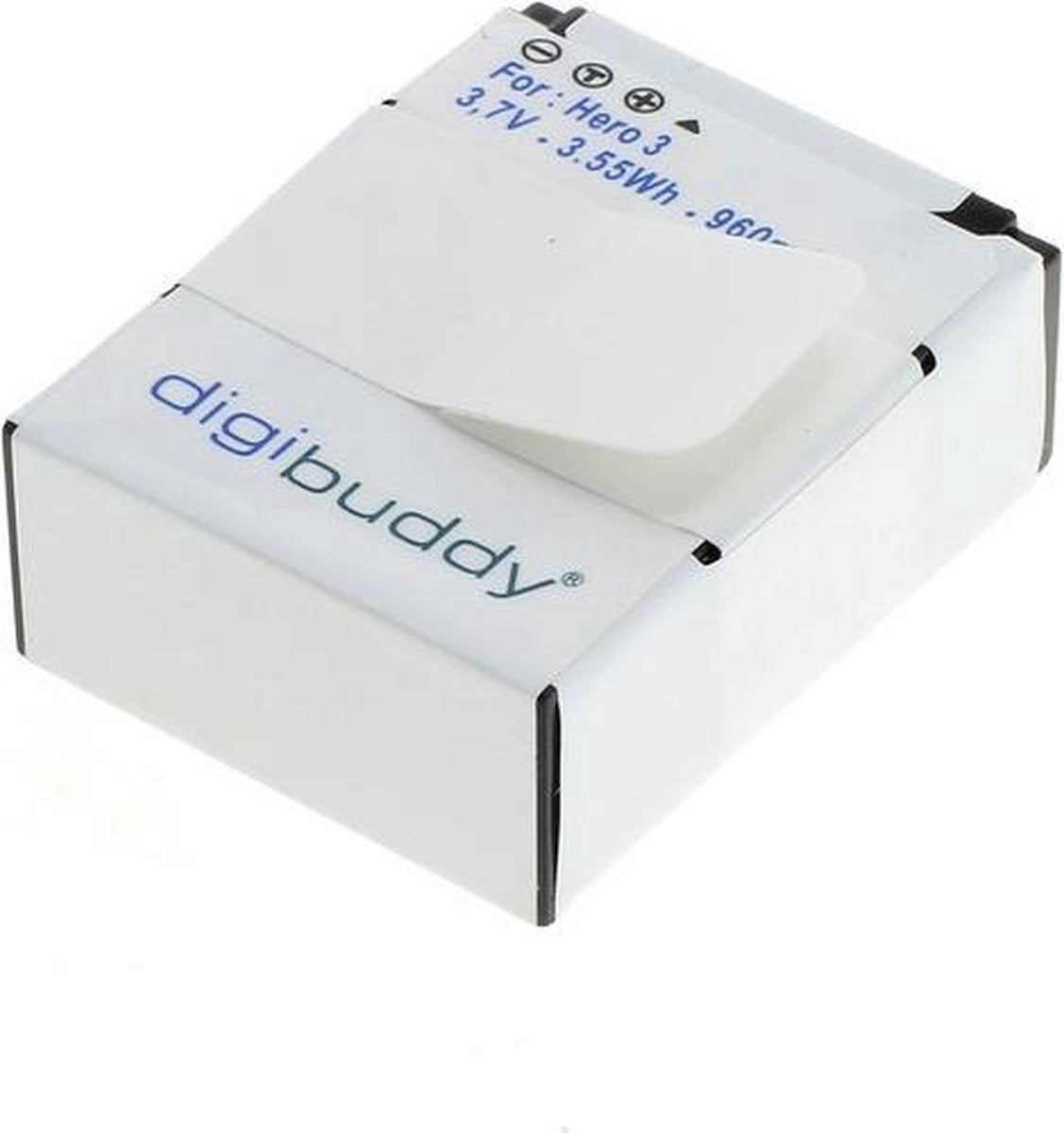 Accu voor GoPro Hero3 / Hero3+ Li-Ion 960mAh ON1169