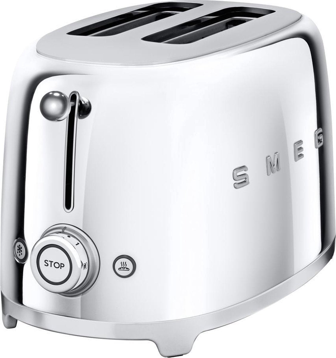 Smeg TSF01SSEU - Broodrooster - 2 sneden - Chroom