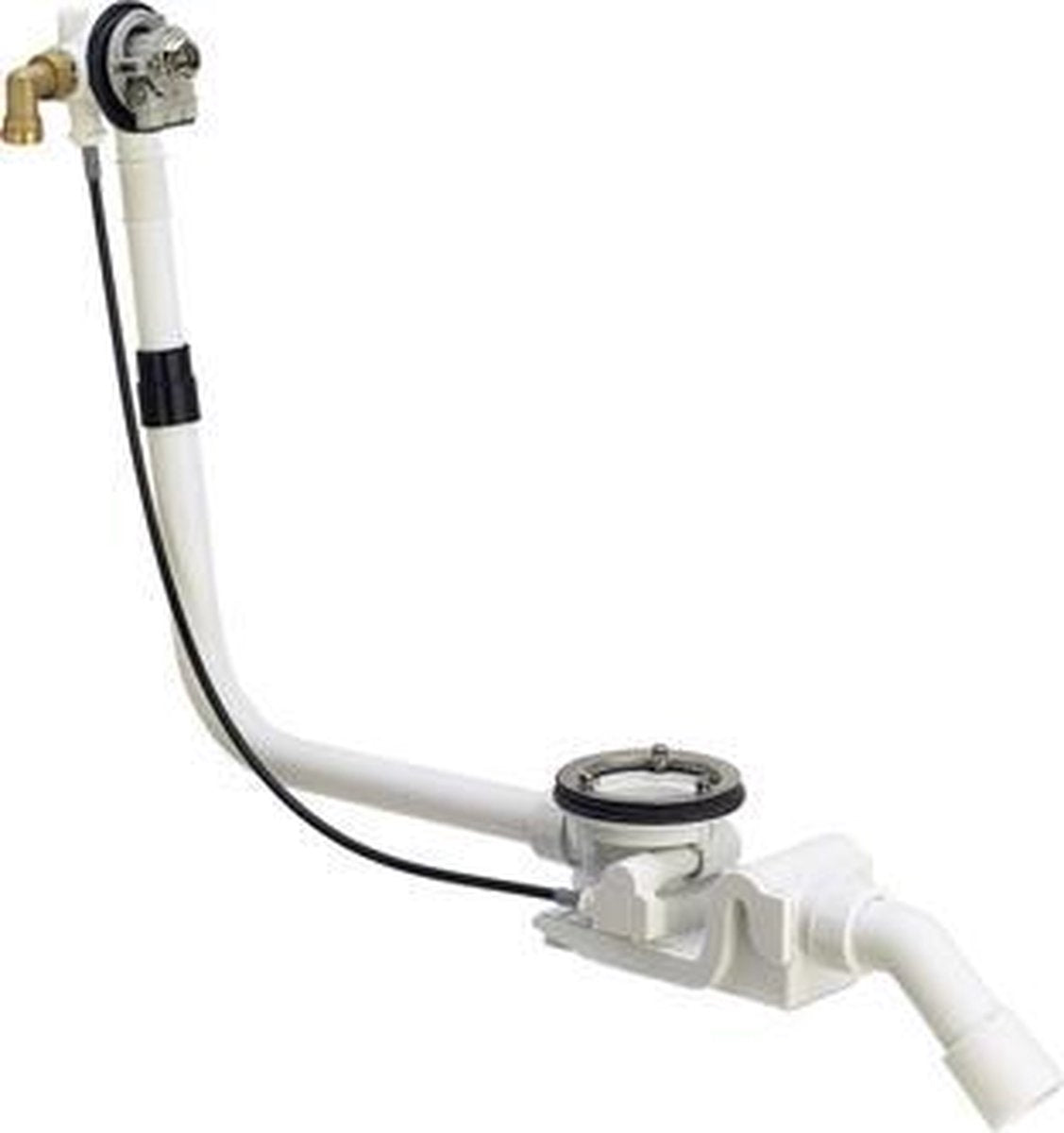 Viega Rotaplex rotaplex trio vulcombinatie inbouwdeel voor afvoer 90mm standaard 491383