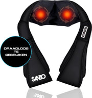 Sanbo® - Shiatsu Nekmassage Apparaat -  Draadloos - Massage Kussen