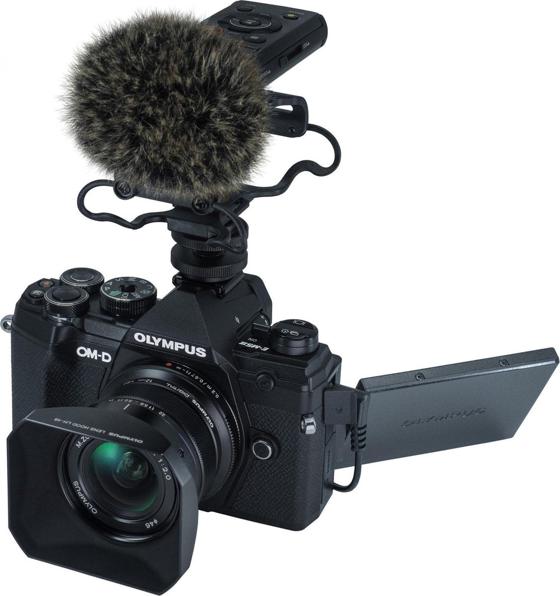 Olympus E-M5 Mark III Black vlogger kit