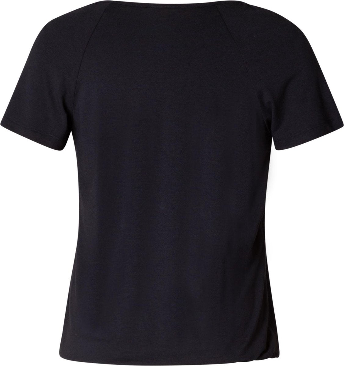 BASE LEVEL CURVY Yoni Jersey Shirt - Dark Blue - maat 2(50)