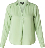 YEST Aleena Blouse - Pastel Green - maat 40