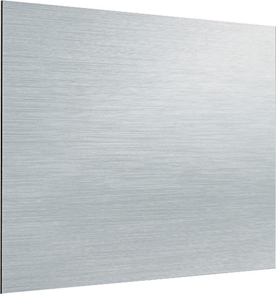 Aluminium keuken spatwand voor fornuis 80x80 cm
