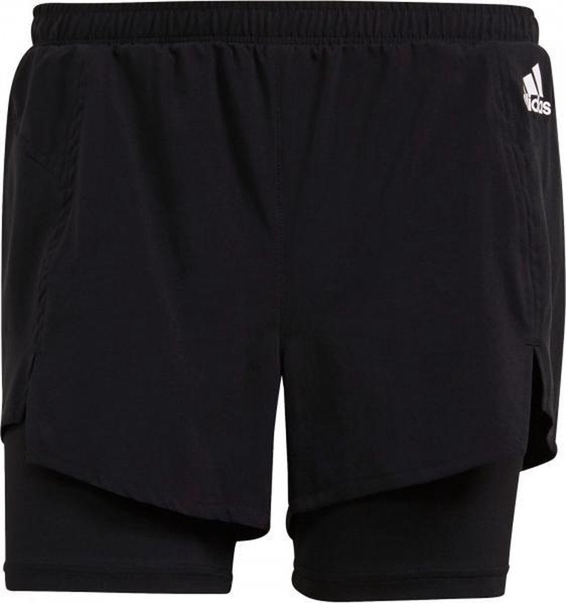 adidas 2-in-1 Short Dames - zwart - maat XXS