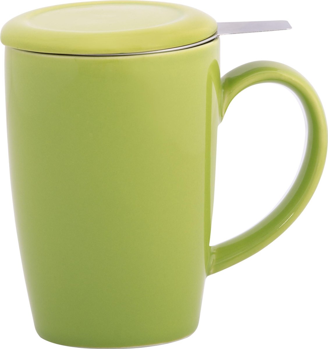 Point-Virgule Koffie- en theeglazen - Mok met Deksel - Met Thee-Zeef - Groen