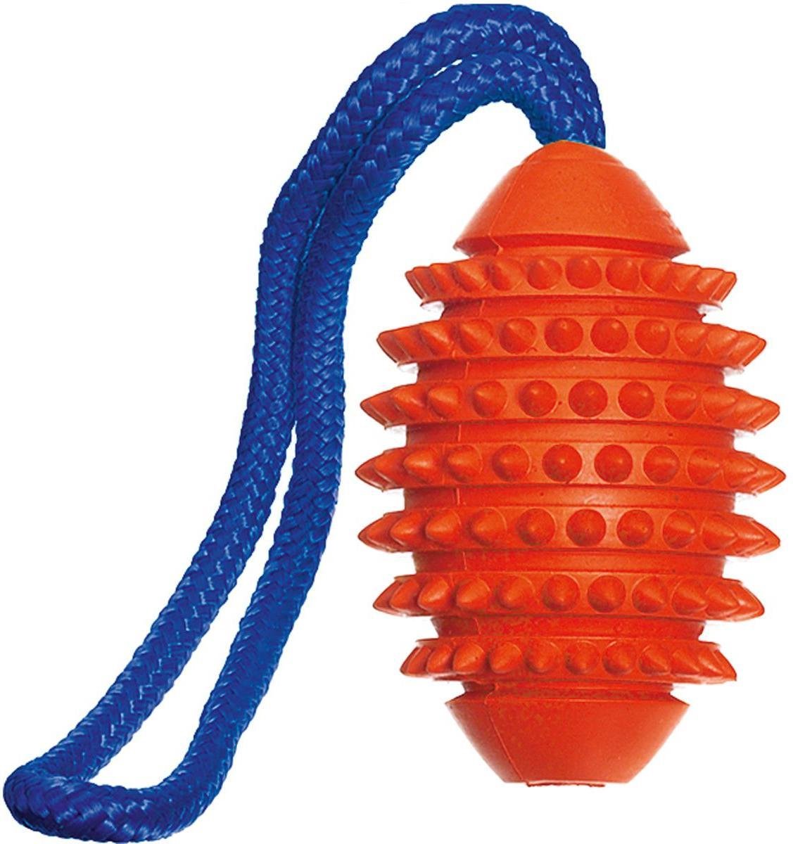 Flamingo Voetbal - Hondenspeelgoed - 7.5 cm - Oranje