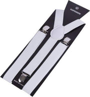 Elastische Bretels - Wit - one size
