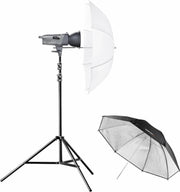 Walimex VE-150 Excellence apparatuurset voor fotostudio Zwart